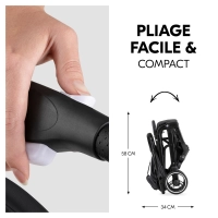 Poussette Hauck Travel N Care Plus - Black