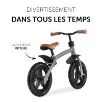 Draisienne Hauck E Z Rider 12 - Matt Grey