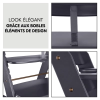 Chaise Haute Hauck Alpha+ - Dark Grey