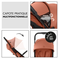 Poussette Hauck Travel N Care Plus - Cork