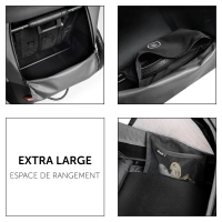 Remorque Vélo Hauck Dryk Duo - Grey