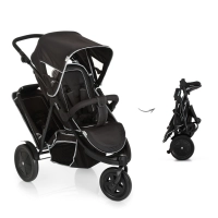 Poussette Double Hauck Freerider - Black