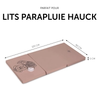 Matelas Lit Parapluie Hauck Sleeper - Minnie Mouse Rose