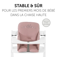 Réducteur Chaise Haute Hauck Alpha Cosy Select - Bambi Rose