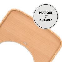 Plateau Repas Hauck Alpha Wooden - Natural