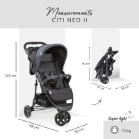 Poussette Hauck Citi Neo II - Stone