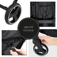 Poussette Double Hauck Swift X Duo - Black