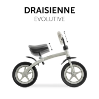 Draisienne Hauck Super Rider 12 - Dusty Green