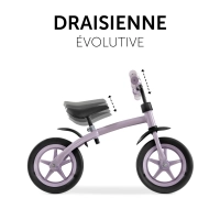 Draisienne Hauck Super Rider 12 - Lavender