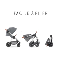 Poussette Hauck Uptown - Melange Grey