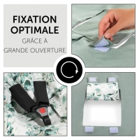 Couverture Hauck Snuggle N Dream - Leaves Mint