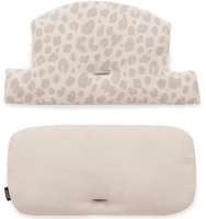 Coussin Chaise Haute Hauck Select - Muslin Leo Natural