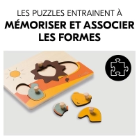 Jouets Puzzle N Sort Lion