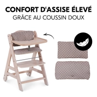 Chaise Haute Hauck Beta+ - Whitewashed