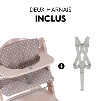 Chaise Haute Hauck Beta+ - Whitewashed