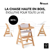 Chaise Haute Hauck Beta+ - Natural