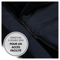 Chancelière Pushchair Footmuff  Winter Black - Black