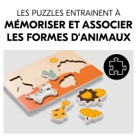 Jouets Puzzle N Fit Safari