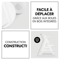 Chaise Haute Hauck Beta+ - White