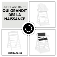 Chaise Haute Hauck Beta+ - White