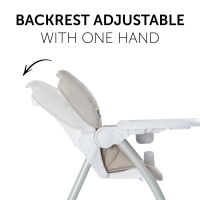 Chaise Haute Hauck Sit N Fold - Beige