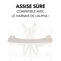 Plateau Repas Hauck Alpha Click - Speckle Beige