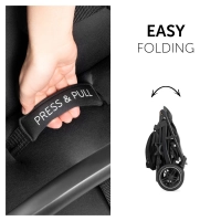 Poussette Hauck Rapid 4D Air - Black