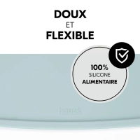 Protection Silicone Plateau Repas Hauck - Mint Fox