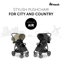 Poussette Hauck Rapid 4D Air - Olive