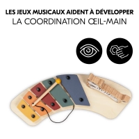 Plateau d'Activvités Hauck Alpha - Play Music Zebra