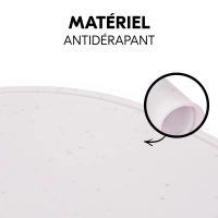 Protection Silicone Plateau Repas Hauck - Speckle Beige