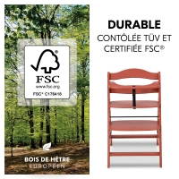 Chaise Haute Hauck Alpha+ - Cork