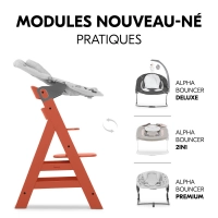 Chaise Haute Hauck Alpha+ - Cork