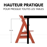 Chaise Haute Hauck Alpha+ - Cork