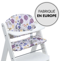 Coussin Chaise Haute Hauck Alpha+ - Beige Floral
