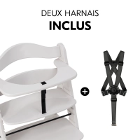 Chaise Haute Hauck Alpha+ - Creme