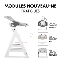 Chaise Haute Hauck Alpha+ - Creme