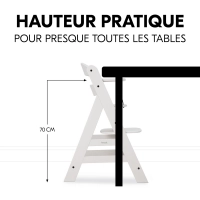Chaise Haute Hauck Alpha+ - Creme