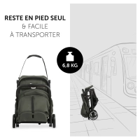 Poussette Travel N Care  Dark-olive - Dark Olive
