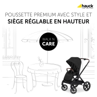 Poussette Hauck Walk N Care - Black