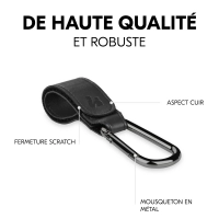 Attaches Sac à Langer Hauck - Black