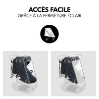 Habillage Pluie Hauck Poussette 4 Roues
