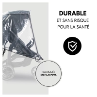 Habillage Pluie Hauck Poussette 4 Roues