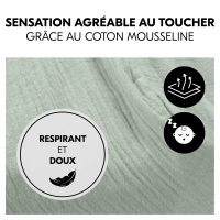 Drap Housse Lit Parapluie Hauck - Sage