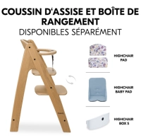 Chaise Haute Hauck Arketa - Natural