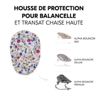 Housse Transat Hauck - Beige Floral