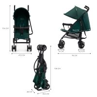 Poussette TIK - Kinderkraft - vert