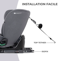 Siège Auto 76-150 cm Kinderkraft ONETO3 i-Size - Cool Grey