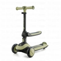 Draisienne/trottinette à trois roues HALLEY - Kinderkraft - vert