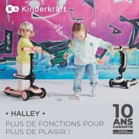 Draisienne  scooter Kinderkraft Halley - Stone White